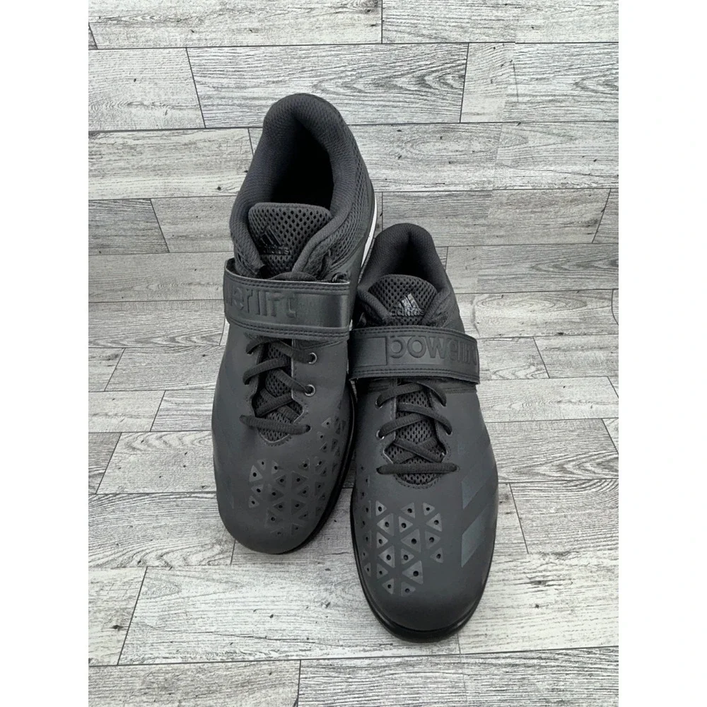 Adidas Powerlift 4 Weightlifting Shoes Black Mens Size‎ 10.5 BA8019